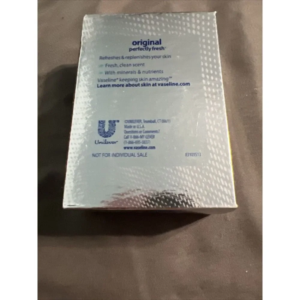 New Lever 2000 With Vaseline Bar Soap Original‎ Perfectly Fresh Discontinued